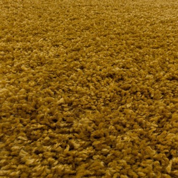 Hochflor Teppich SYDNEY Gold 160 cm x 230 cm