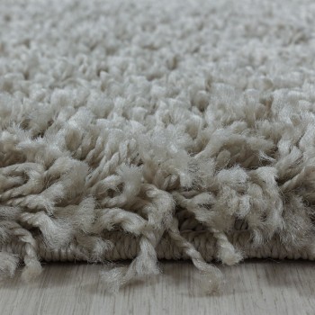 Hochflor Teppich SYDNEY Natur 60 x 110 cm