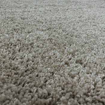 Hochflor Teppich SYDNEY Natur 60 x 110 cm
