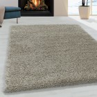 Hochflor Teppich SYDNEY Natur 60 x 110 cm