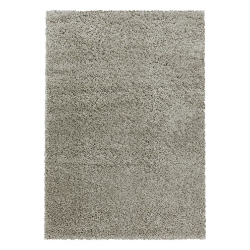 Hochflor Teppich SYDNEY Natur 200 cm x 290 cm