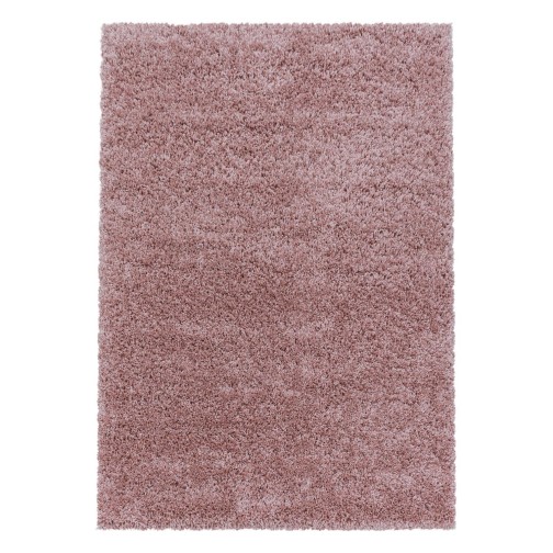 Hochflor Teppich SYDNEY Rosa 80 x 150 cm