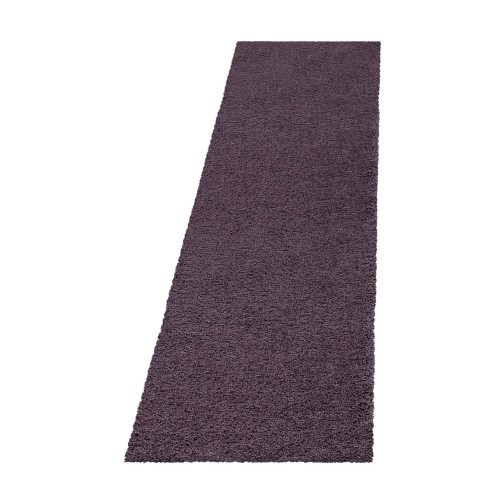 Hochflor Teppich SYDNEY VIOLETT 80 x 250 cm