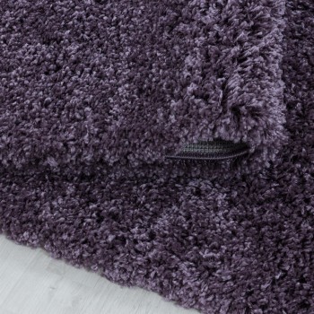 Hochflor Teppich SYDNEY VIOLETT 80 x 250 cm