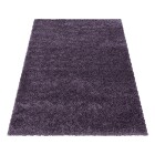 Hochflor Teppich SYDNEY VIOLETT 100 cm x 200 cm