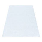 Hochflor Teppich SYDNEY Weiß 80 x 150 cm