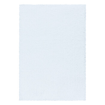 Hochflor Teppich SYDNEY Weiß 120 cm x 170 cm