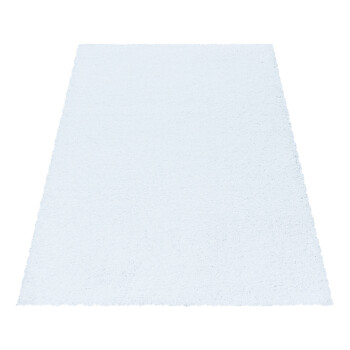 Hochflor Teppich SYDNEY Weiß 240 x 340 cm