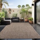 Outdoor Teppich ZAGORA Beige 120 cm x 170 cm