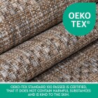 Outdoor Teppich ZAGORA Beige 120 cm x 170 cm