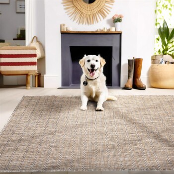 Outdoor Teppich ZAGORA Beige 280 x 370 cm