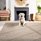Outdoor Teppich ZAGORA Beige 280 x 370 cm