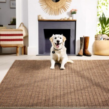 Outdoor Teppich ZAGORA Kupfer 80 x 150 cm