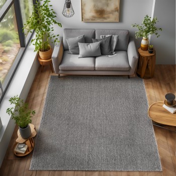 Indoor Teppich LOOM Grau 80 x 250 cm