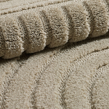 Hochflor Teppich ART Beige 120 x 170 cm