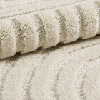 Hochflor Teppich ART Creme 240 x 340 cm