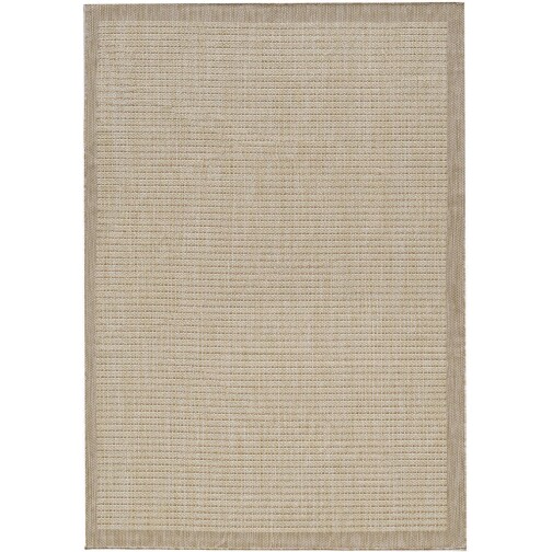 Outdoor Teppich GIZA Beige 200 x 200 cm Rund
