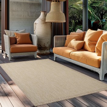Outdoor Teppich GIZA Beige 200 x 290 cm