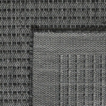 Outdoor Teppich GIZA Schwarz 60 x 100 cm