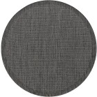 Outdoor Teppich GIZA Schwarz 60 x 100 cm