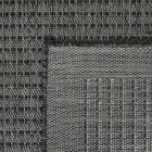 Outdoor Teppich GIZA Schwarz 60 x 100 cm