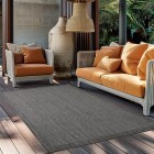 Outdoor Teppich GIZA Schwarz 80 x 250 cm