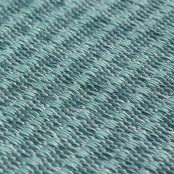 Outdoor Teppich GIZA Blau 200 x 200 cm Rund