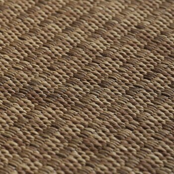 Outdoor Teppich GIZA Braun 140 x 200 cm