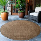 Outdoor Teppich GIZA Braun 140 x 200 cm