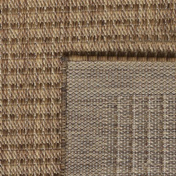 Outdoor Teppich GIZA Braun 200 x 200 cm Rund