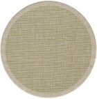 Outdoor Teppich GIZA Grün 120 x 120 cm Rund