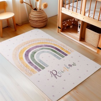 Kinder Teppich PLAY Creme 100 x 150 cm