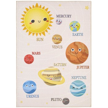 Kinder Teppich PLAY Beige 160 x 230 cm