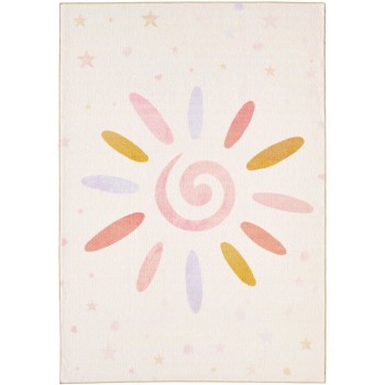 Kinder Teppich PLAY Creme 140 x 200 cm