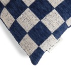 Tom Tailor Checkerbox navy Zierkissenhülle 45x45cm