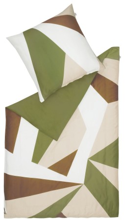 SCHÖNER WOHNEN Bettwäsche Origami grün...