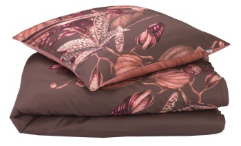 SCHÖNER WOHNEN Bettwäsche Amalia burgundy 155x220cm