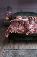 SCHÖNER WOHNEN Bettwäsche Amalia burgundy 155x220cm