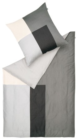 SCHÖNER WOHNEN Bettwäsche Art grau 135x200cm