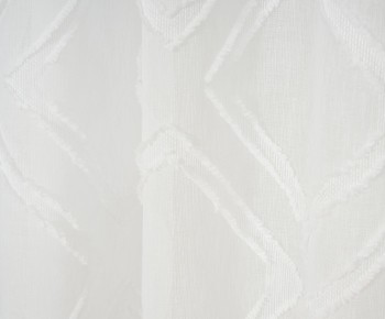 Ambiente Trendlife Vorhang verdeckte Schlaufe Cliff Weiß 140x245cm