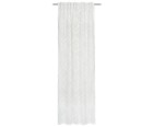 Ambiente Trendlife Vorhang verdeckte Schlaufe Cliff Weiß 140x245cm