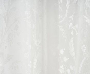 Ambiente Trendlife Vorhang verdeckte Schlaufe Romantik Weiß 140x245cm