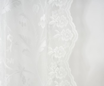 Ambiente Trendlife Vorhang verdeckte Schlaufe Romantik Weiß 140x245cm