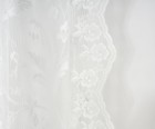 Ambiente Trendlife Vorhang verdeckte Schlaufe Romantik Weiß 140x245cm