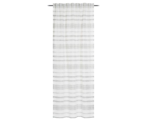 Ambiente Trendlife Vorhang verdeckte Schlaufe Santana Schwarz 140x245cm