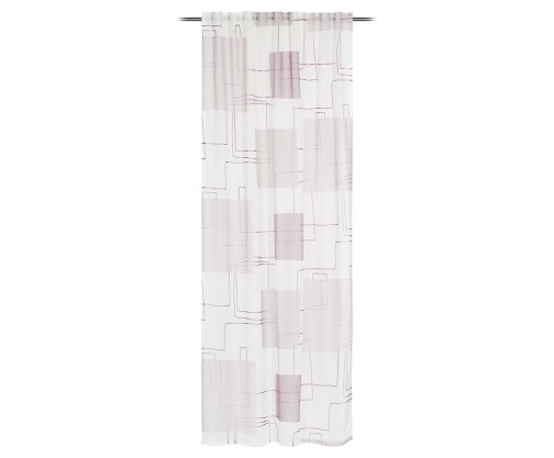 Ambiente Trendlife Vorhang verdeckte Schleife Cartoon Violett 140x255cm