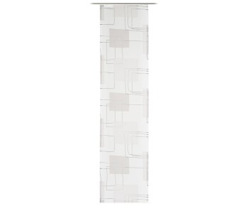 Ambiente Trendlife Schiebevorhang Cartoon Silber 60x245cm