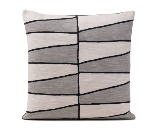Ambiente Trendlife Kissenhülle Picolino Schwarz 50x50cm