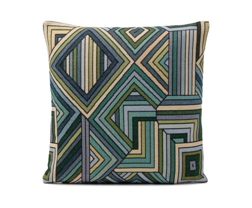 Ambiente Trendlife Kissenhülle Corner Aqua 40x40cm