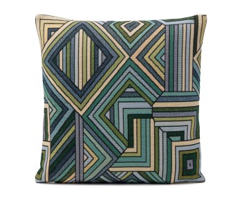 Ambiente Trendlife Kissenhülle Corner Aqua 50x50cm